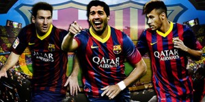 MSN, Messi, Suarez, Neymar