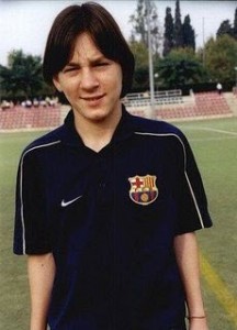 Jonge Lionel Messi