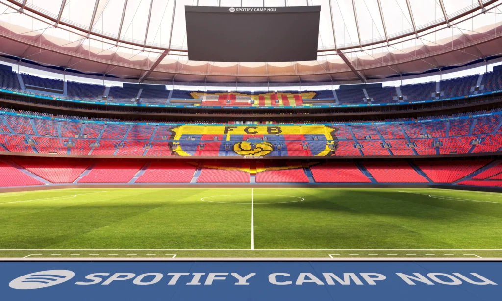 Tribunes Camp Nou